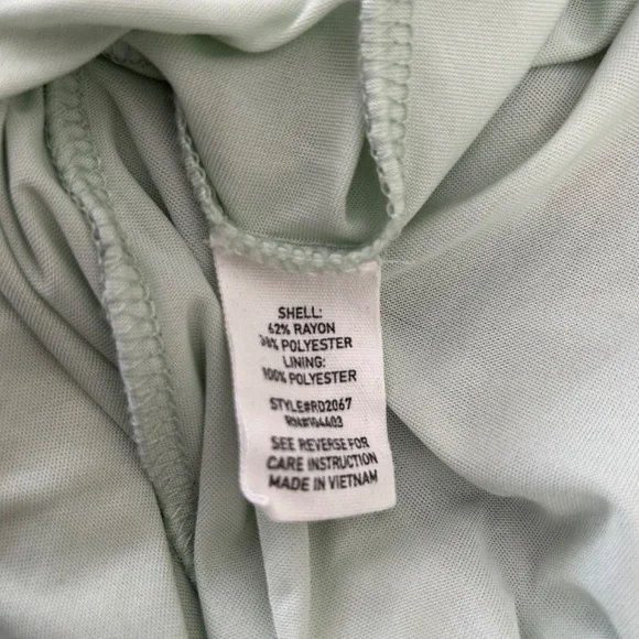 August Sky Floral Empire Waist Flutter Sleeve Smocked Bodice Tiered Maxi Size M - Picture 5 of 8